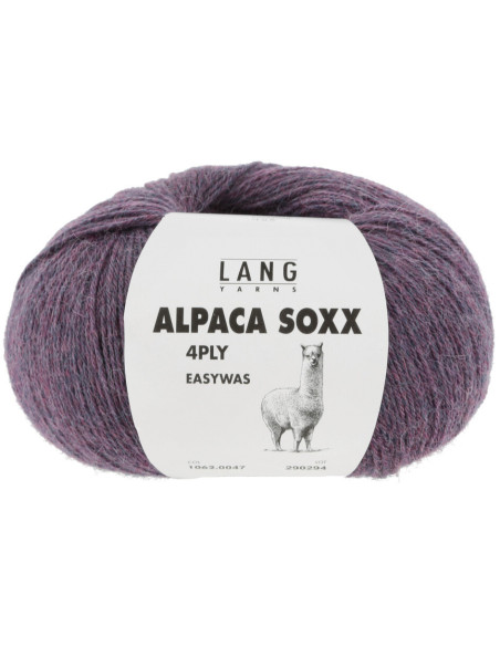 Alpaca Soxx 4 ply sock yarn Lang Yarns