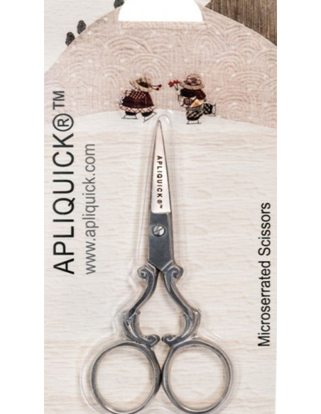 Apliquick ® micro-serrated scissors