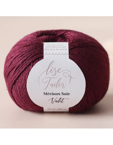 Laine Mérinos Soie Lise Tailor