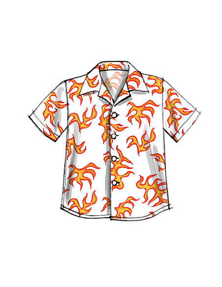 Shirt, top, shorts pattern - McCall's 6548