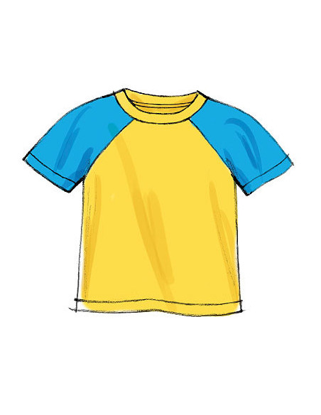 Shirt, top, shorts pattern - McCall's 6548