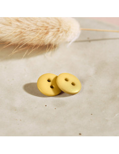 Classic Mat Button - Lemon 2