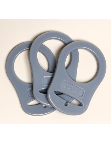 Anneaux clip en silicone pour attache-tétine