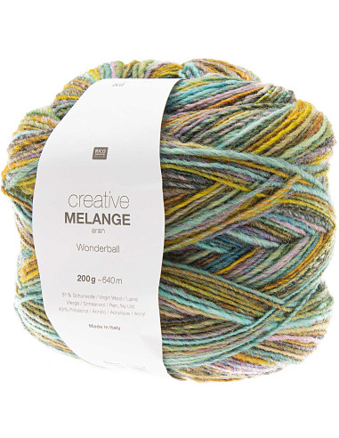Creative Melange Aran Wonderball Rico Design Wool