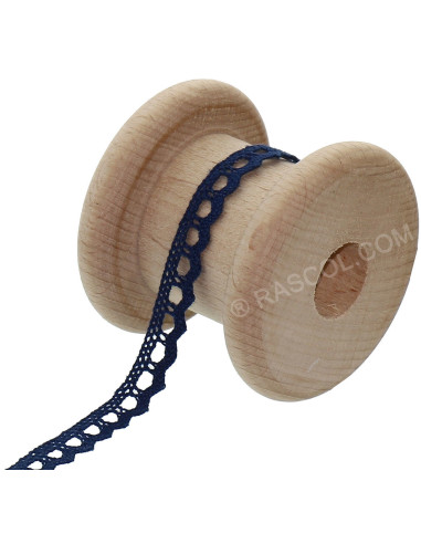 Basic Cotton Lace - Navy Blue