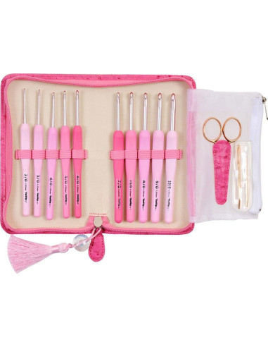Etimo Rose Tulip crochet set