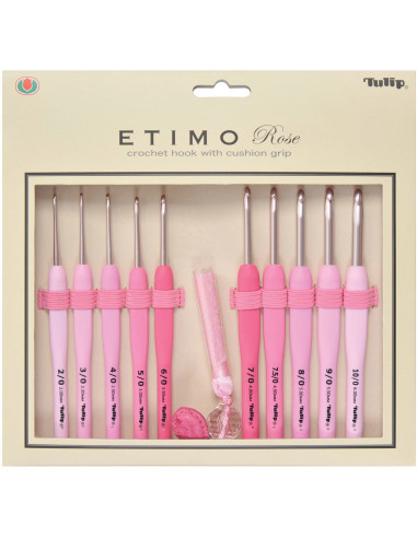 Etimo Rose Tulip crochet set