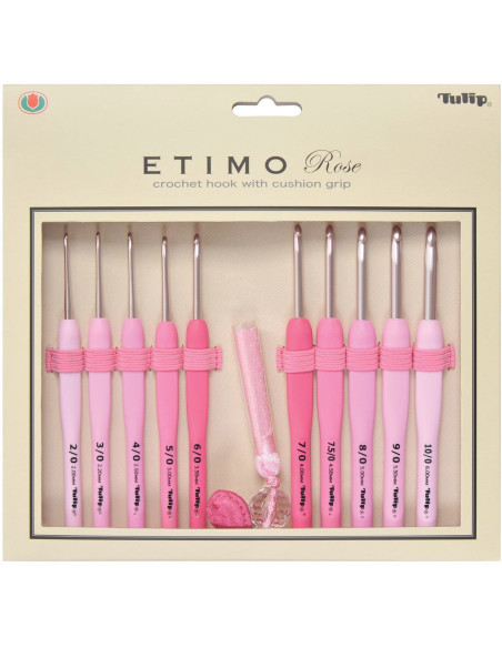 Etimo Rose Tulip crochet set