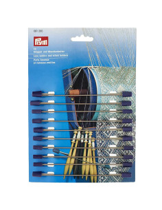 Spindle holder and stitch picker