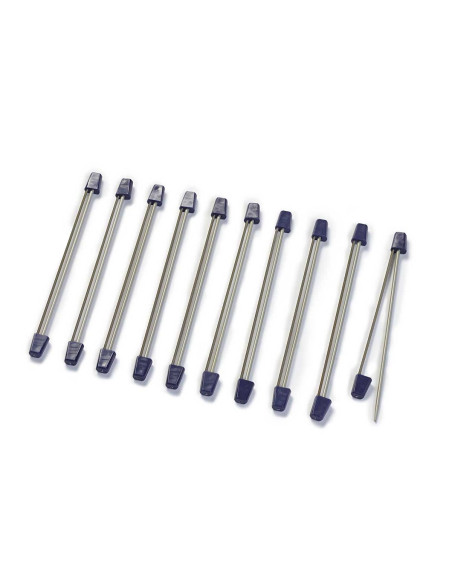 Spindle holder and stitch picker