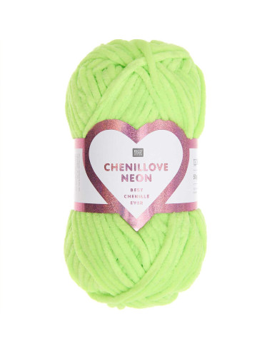 Creative Chenillove Neon Yarn by Rico Design