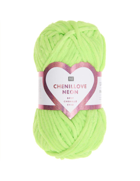 Creative Chenillove Neon Yarn by Rico Design