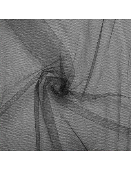 Soft wide tulle - Black