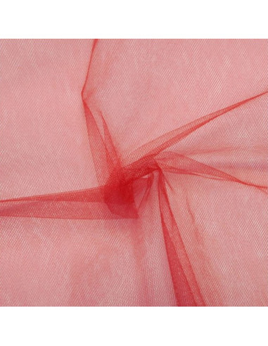 Soft wide tulle - Red