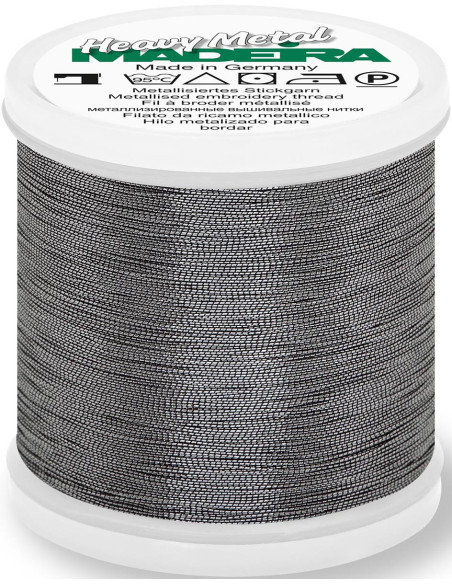 Fil à broder Madeira Metallic Heavy Metal 200 m