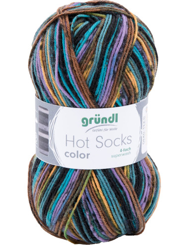 Hot Socks Color Gründl sock yarn