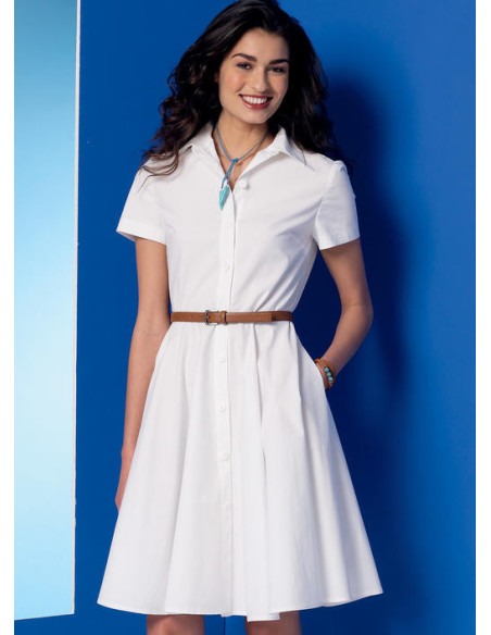 Dress and belt pattern - McCall's 7351