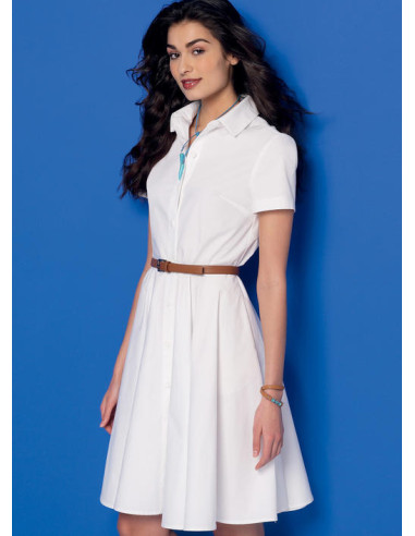 Dress and belt pattern - McCall's 7351