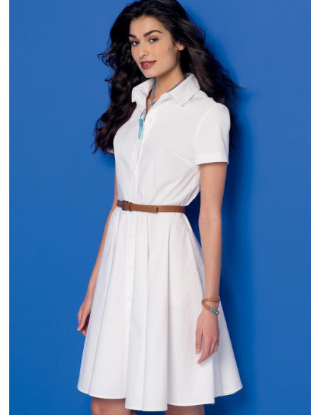 Dress and belt pattern - McCall's 7351