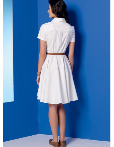 Dress and belt pattern - McCall's 7351