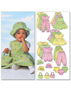 Baby ensemble pattern - Butterick 5624
