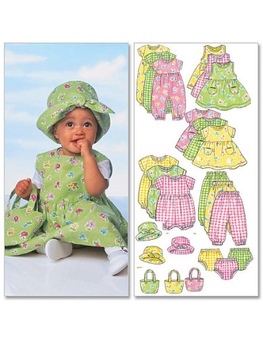 Baby ensemble pattern - Butterick 5624