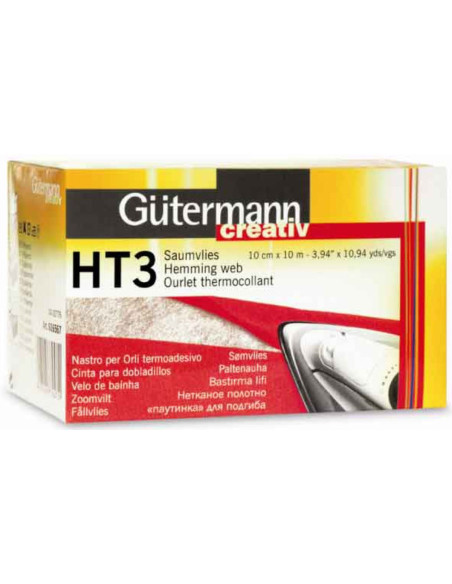 Gütermann Iron-On Hem Tape - 10 cm x 10 m