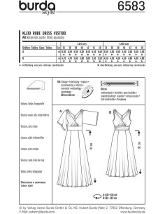 Dress pattern - Burda 6583 2