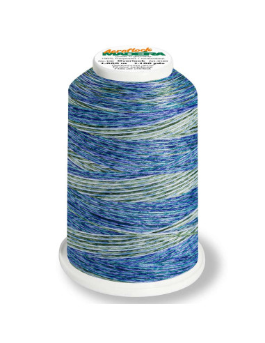 Cône de fil mousse Madeira Aeroflock Multicolor 1000 m