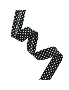 Polka dot headband - Black