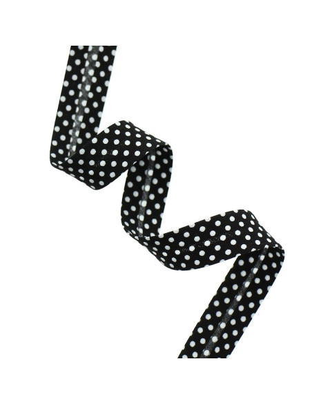 Polka dot headband - Black