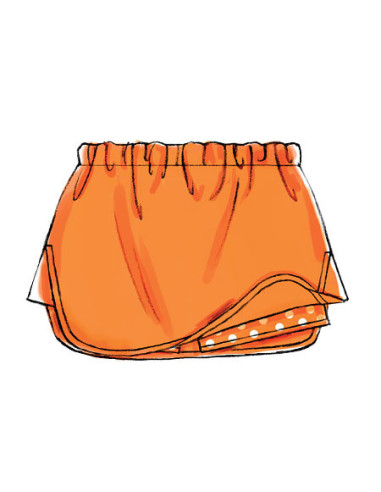 Patron de jupes-short - McCall's 6918