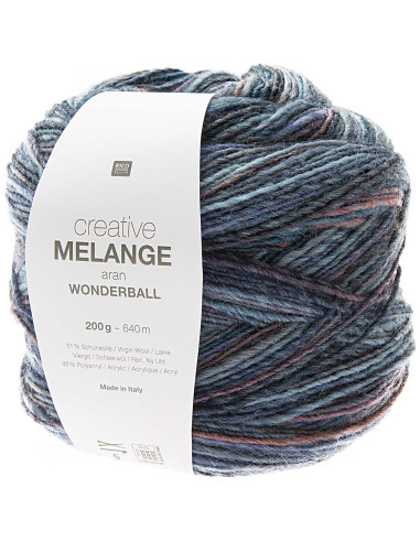Creative Melange Aran Wonderball Rico Design Wool
