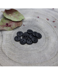 Classic Mat Button - Black 2