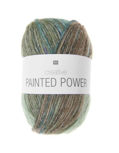 Creative Painted Power Rico Design