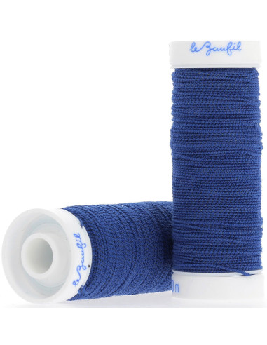 Elastic sewing thread for gathers Lastex Lebaufil