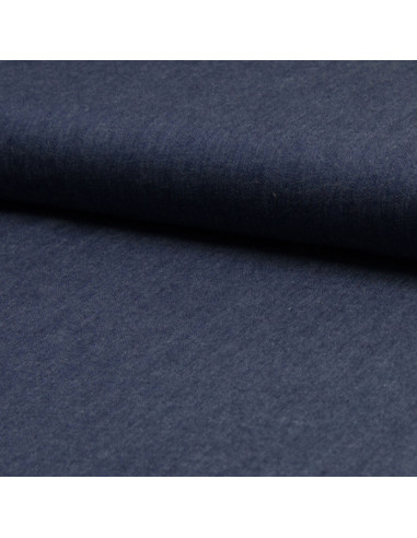 Chambray fabric - Denim blue