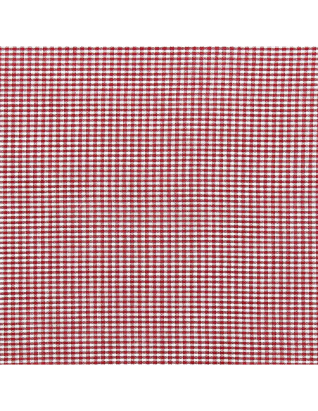 Vichy fabric small checks - Red