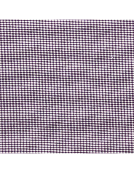 Vichy fabric small checks - Lilac
