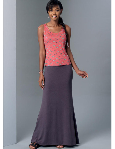 Top, dresses, and skirts pattern - McCall's 7386