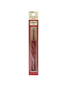 Softgrip Etimo Red Tulip Crochet Hook 2