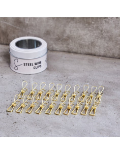 Metal clip box - Gold 2