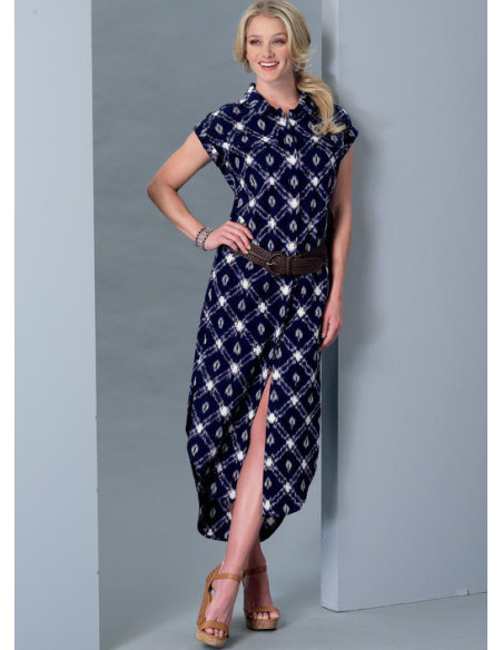 Pattern for top, tunic, dresses, and belt - McCall's 7387