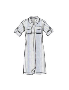 Pattern for top, tunic, dresses, and belt - McCall's 7387 2
