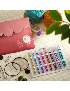KnitPro Deluxe Zing Circular Knitting Needle Set 2