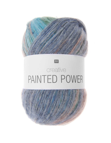 Creative Painted Power Rico Design