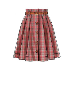 Skirt Pattern - McCall's 7906 2
