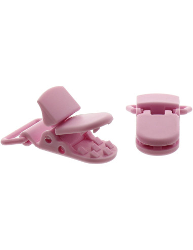 KAM Pacifier Clip - Pink