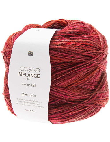 Creative Melange Aran Wonderball Rico Design Wool