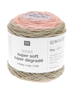 Socks Super Soft Gradient Yarn Rico Design 2